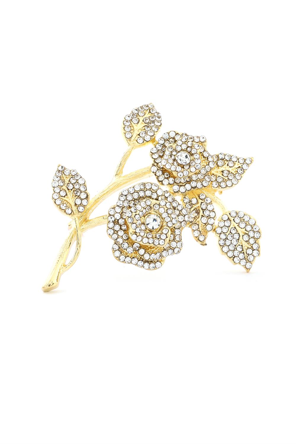 Gül Broş GOLD