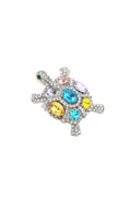 Kaplumbağa Broş Silver
