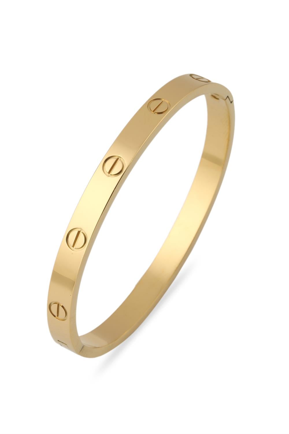 Çelik Bileklik Gold