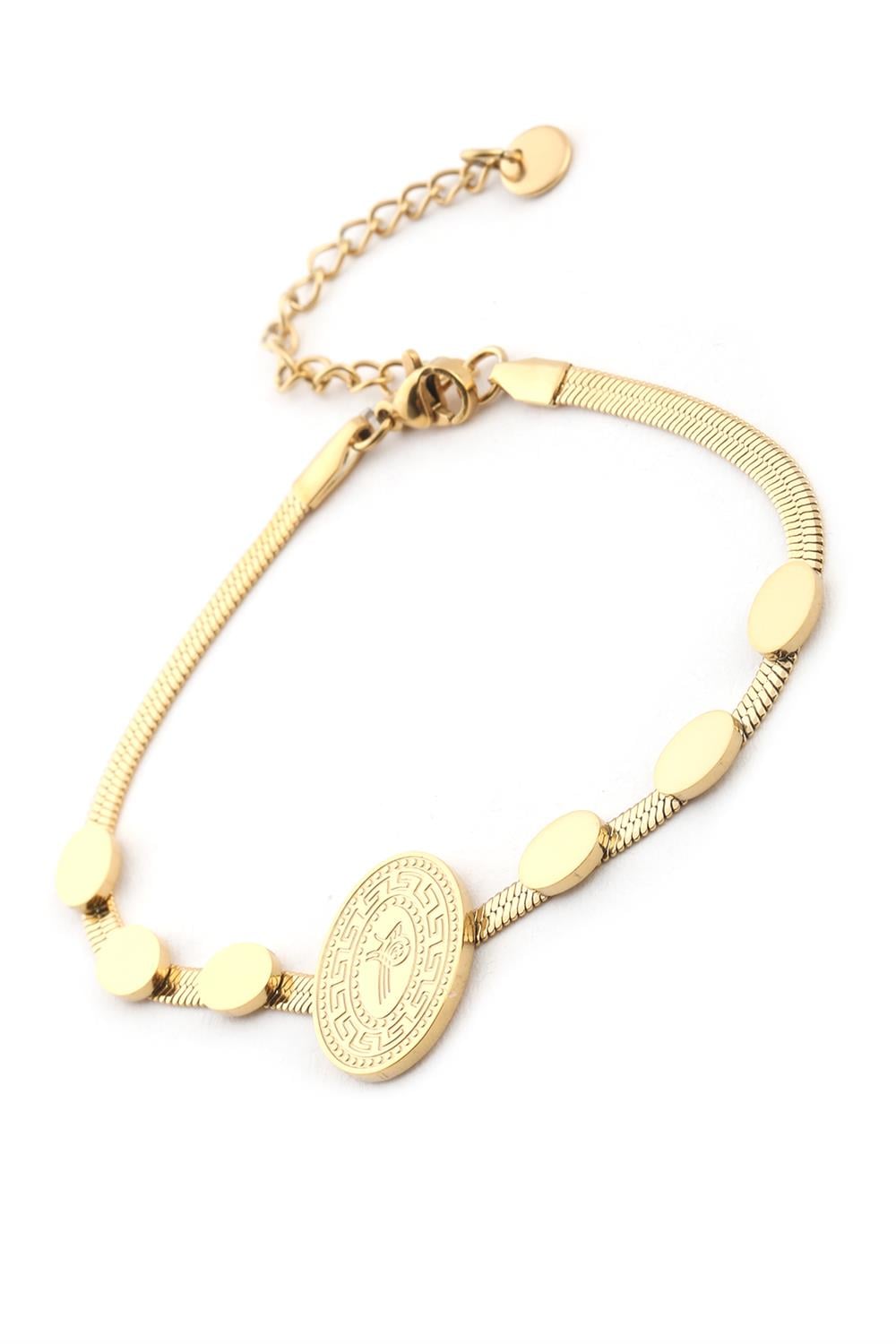 Steel Bracelet Gold