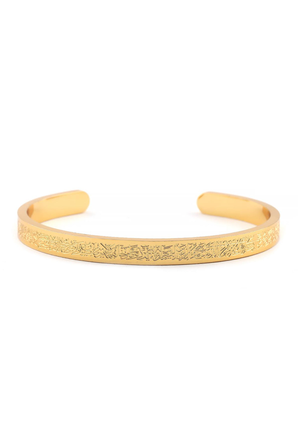 Çelik Bileklik GOLD (Ayetel Kürsi)