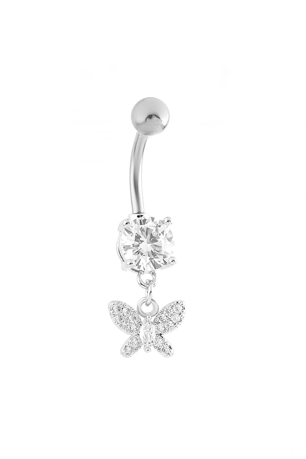 Çelik Göbek Piercing