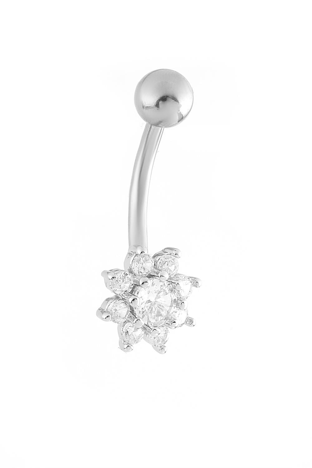 Çelik Göbek Piercing