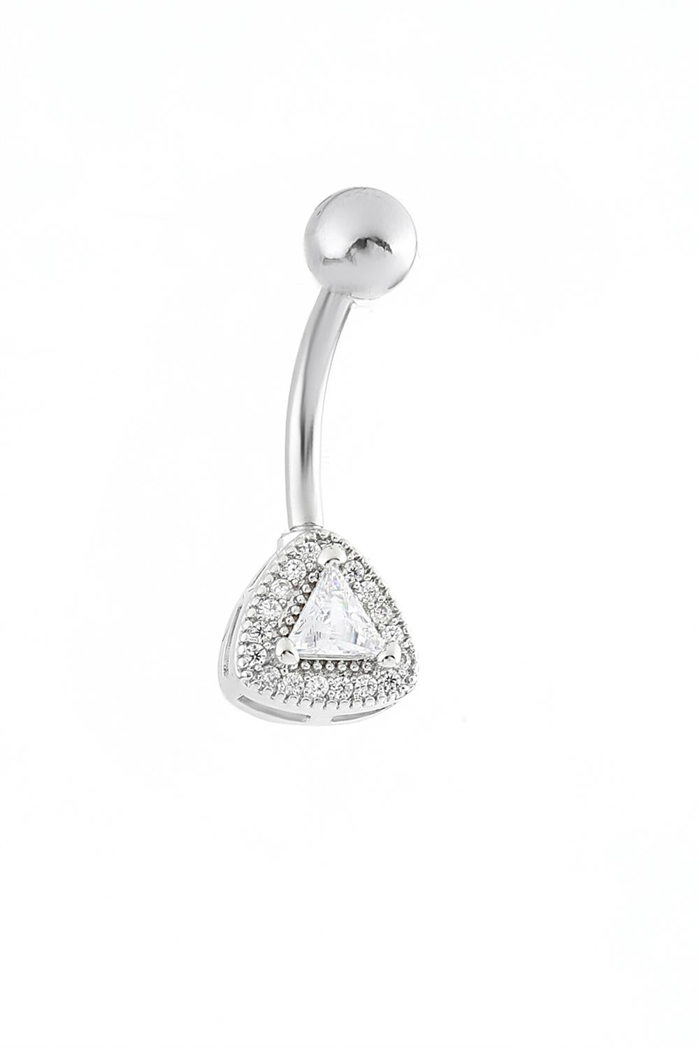 Çelik Göbek Piercing