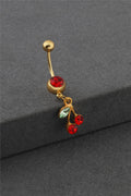 Çelik Göbek Piercing GOLD