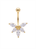 Çelik Göbek Piercing GOLD