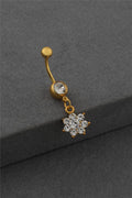 Çelik Göbek Piercing GOLD
