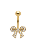 Çelik Göbek Piercing GOLD