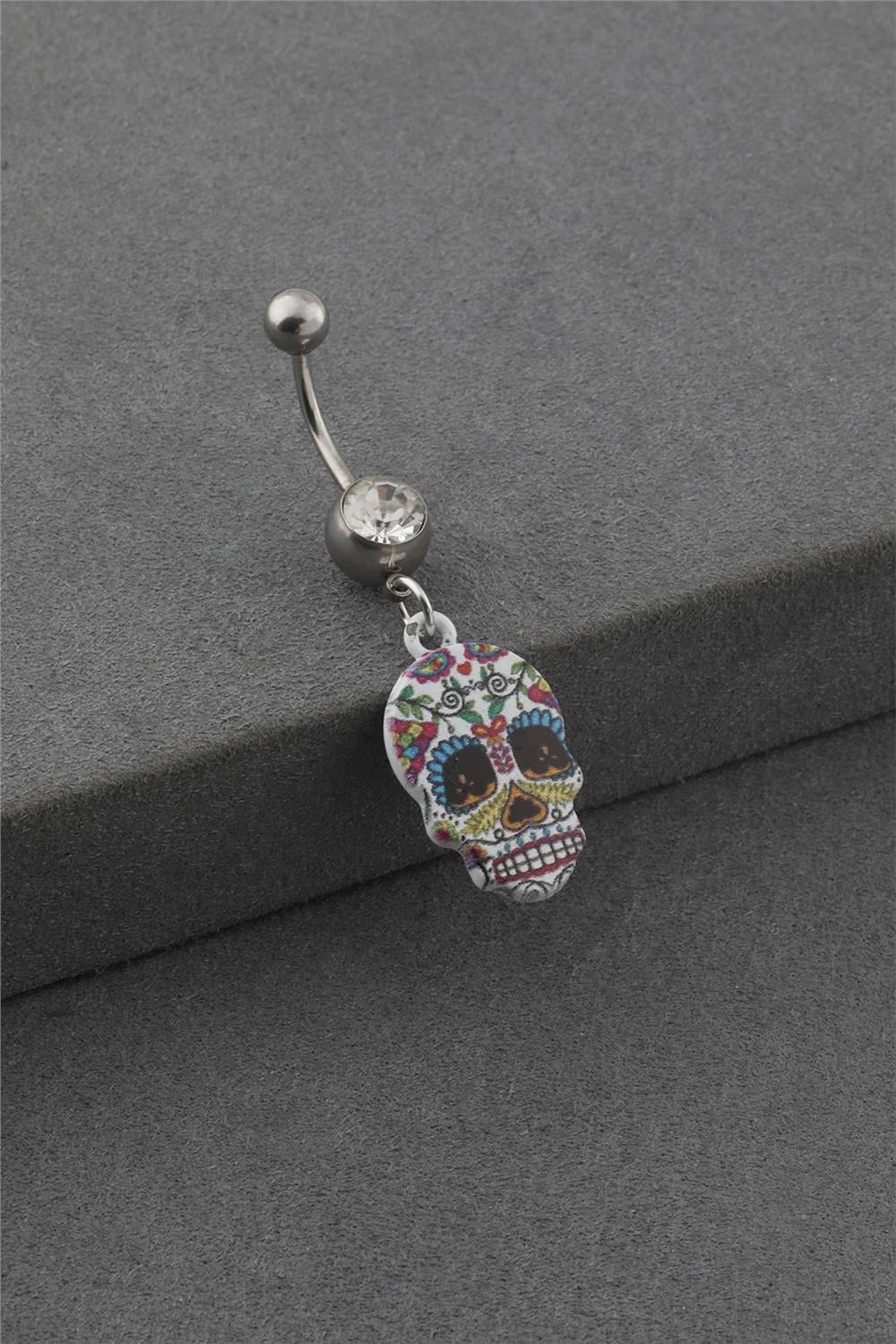 Çelik Göbek Piercing SILVER