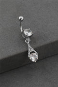 Çelik Göbek Piercing SILVER
