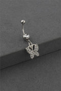Çelik Göbek Piercing SILVER