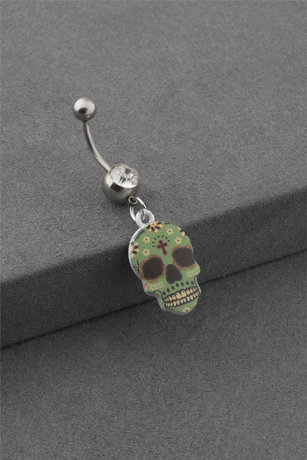 Çelik Göbek Piercing SILVER