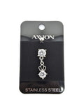 Çelik Göbek Piercing SILVER