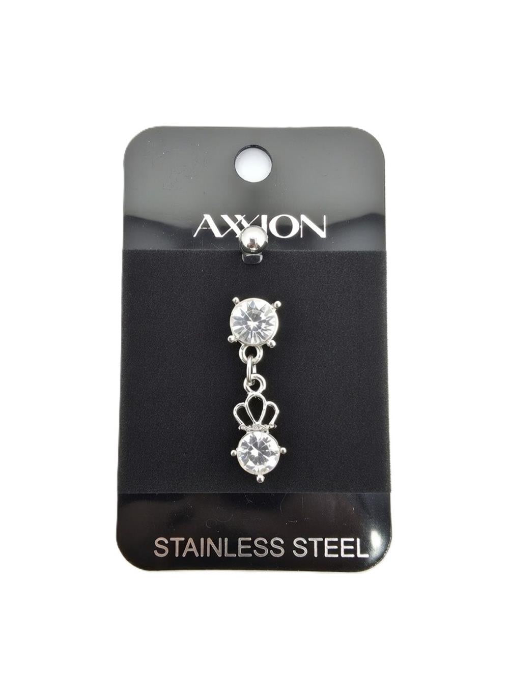 Çelik Göbek Piercing SILVER