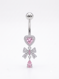 Çelik Göbek Piercing SILVER