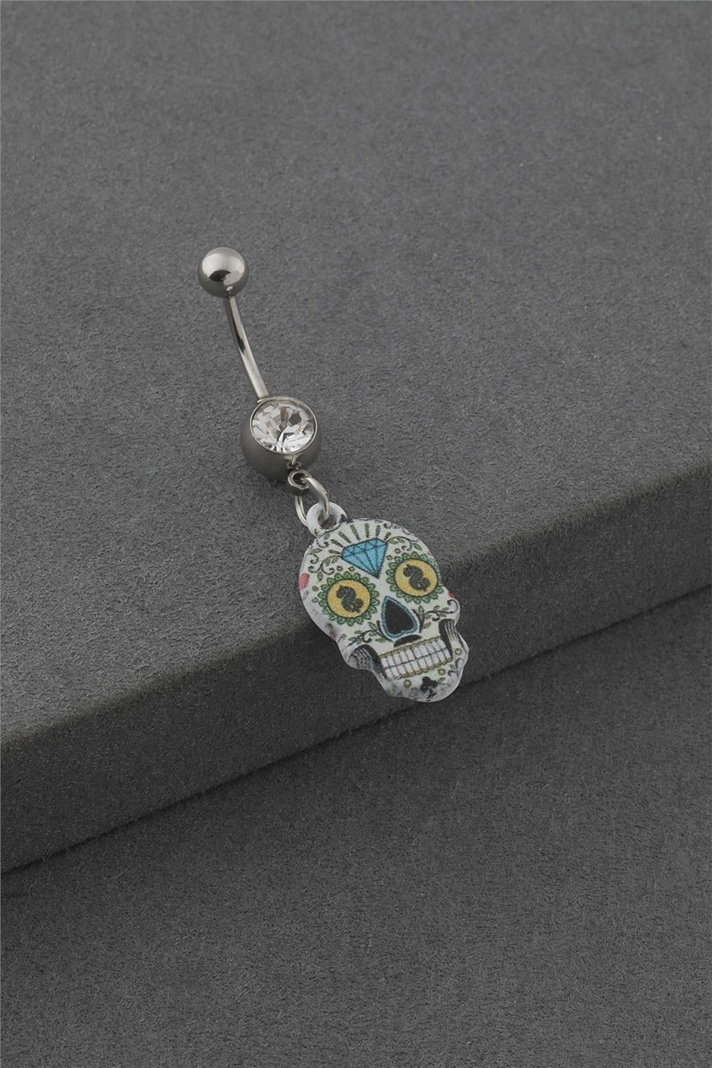 Çelik Göbek Piercing SILVER