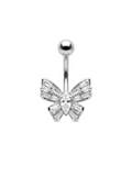 Çelik Göbek Piercing SILVER