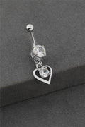 Çelik Göbek Piercing SILVER