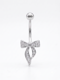 Çelik Göbek Piercing SILVER