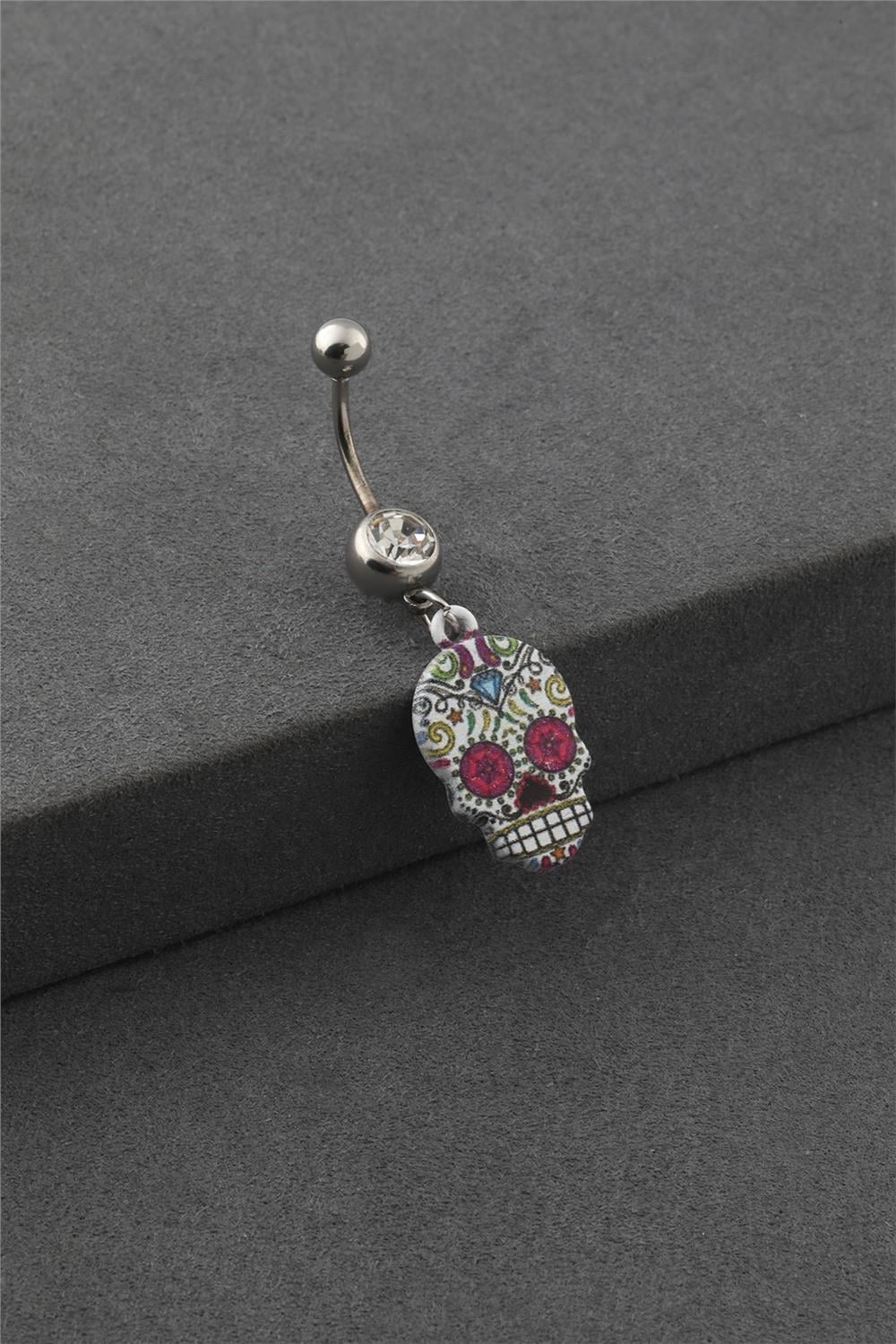 Çelik Göbek Piercing SILVER