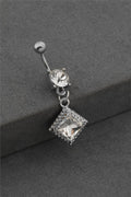 Çelik Göbek Piercing SILVER