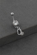 Çelik Göbek Piercing SILVER