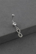 Çelik Göbek Piercing SILVER