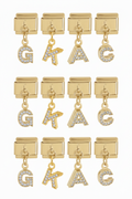 Çelik Harf Charm GOLD