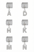 Çelik Harf Charm SILVER