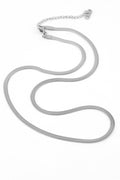 Çelik İtalyan Kolye 45cm SILVER