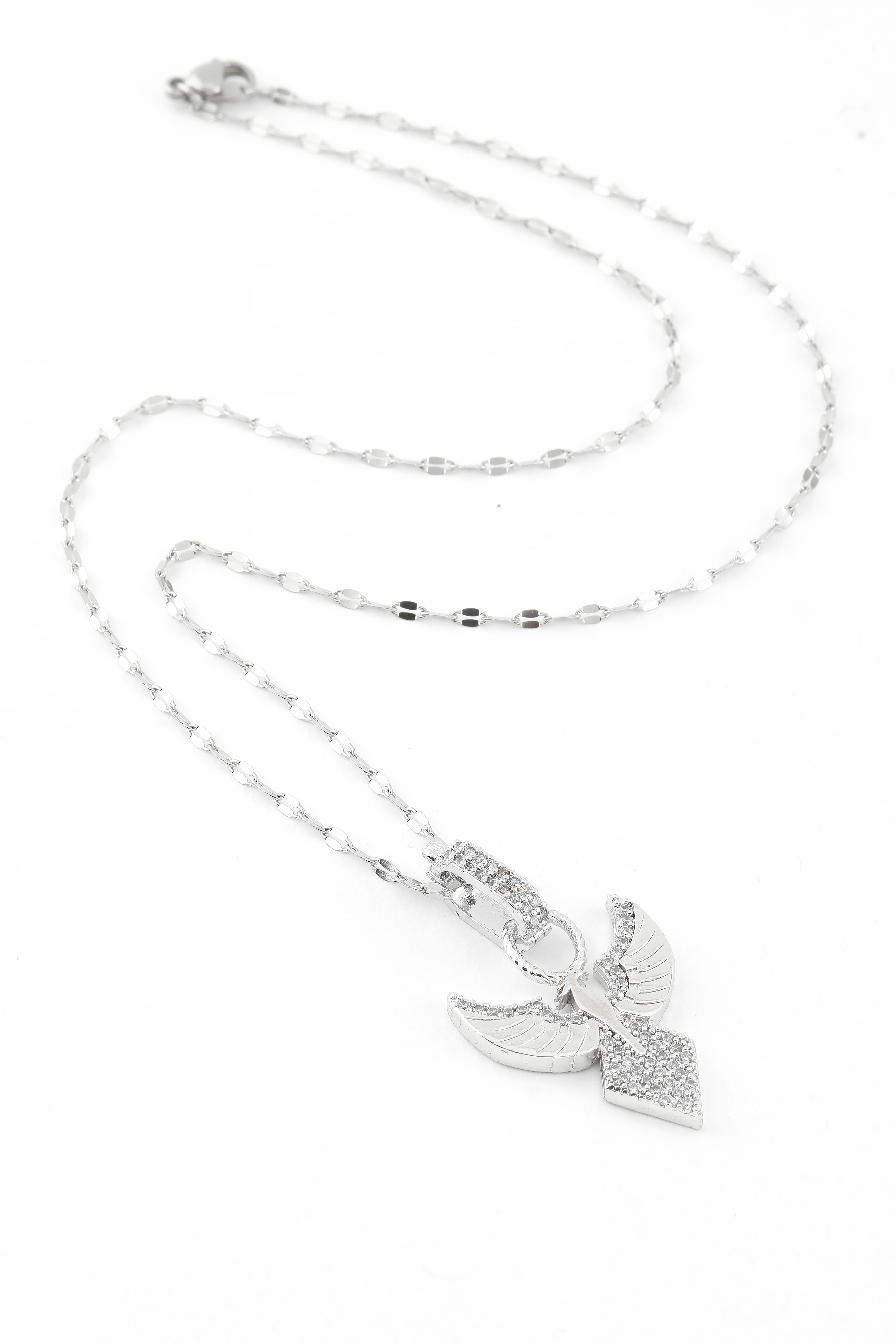 Çelik Kolye SILVER 45 cm