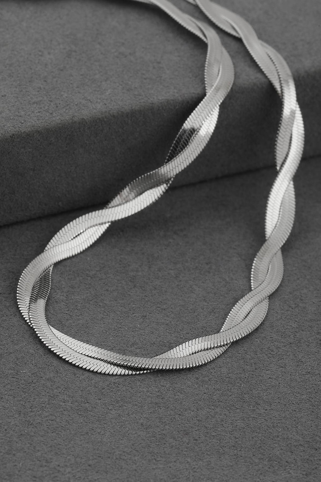 Çelik Kolye 45cm