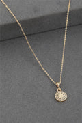 Zirkon Kolye GOLD 45 cm