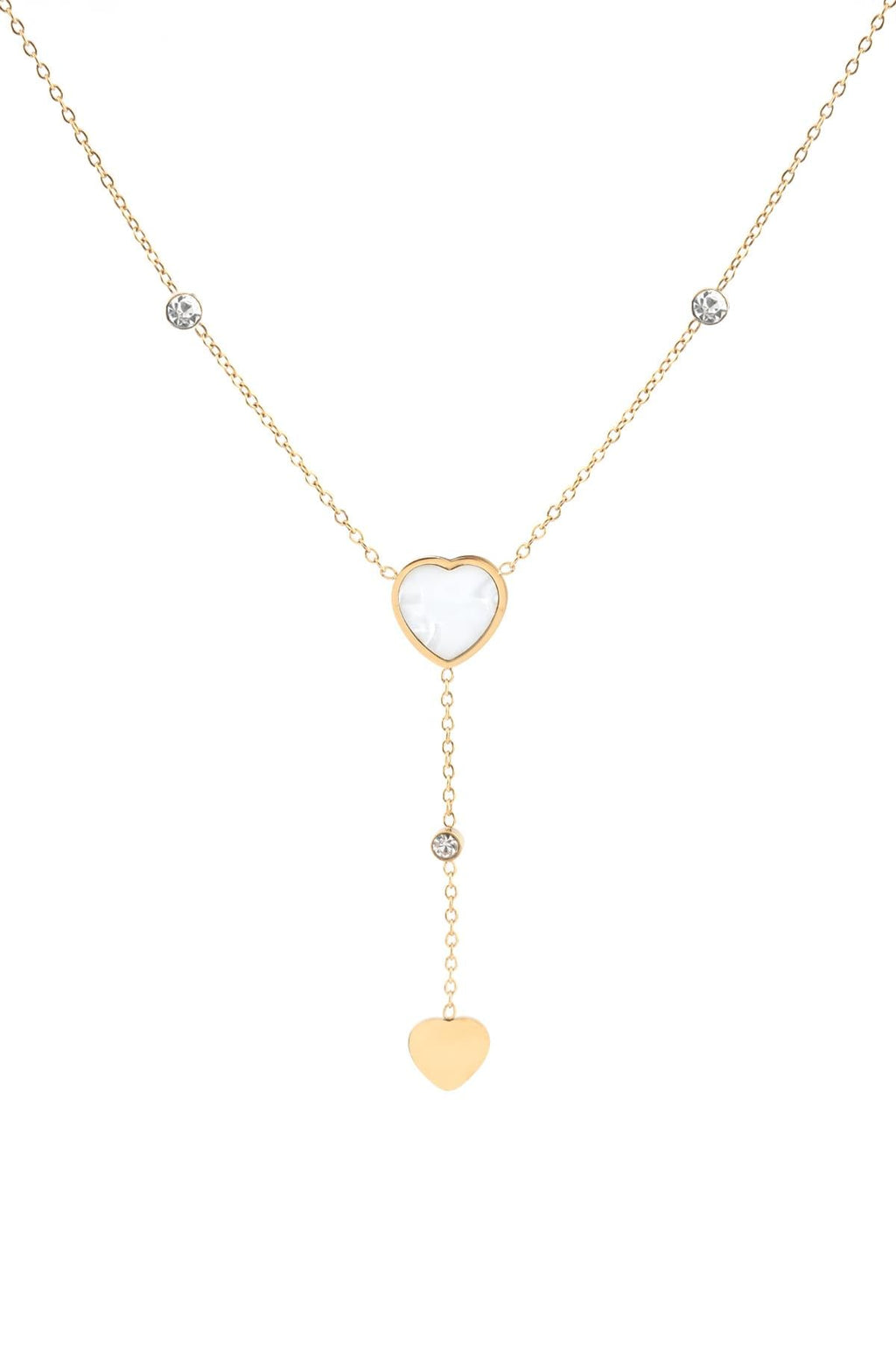 Çelik Kolye Gold 45 cm