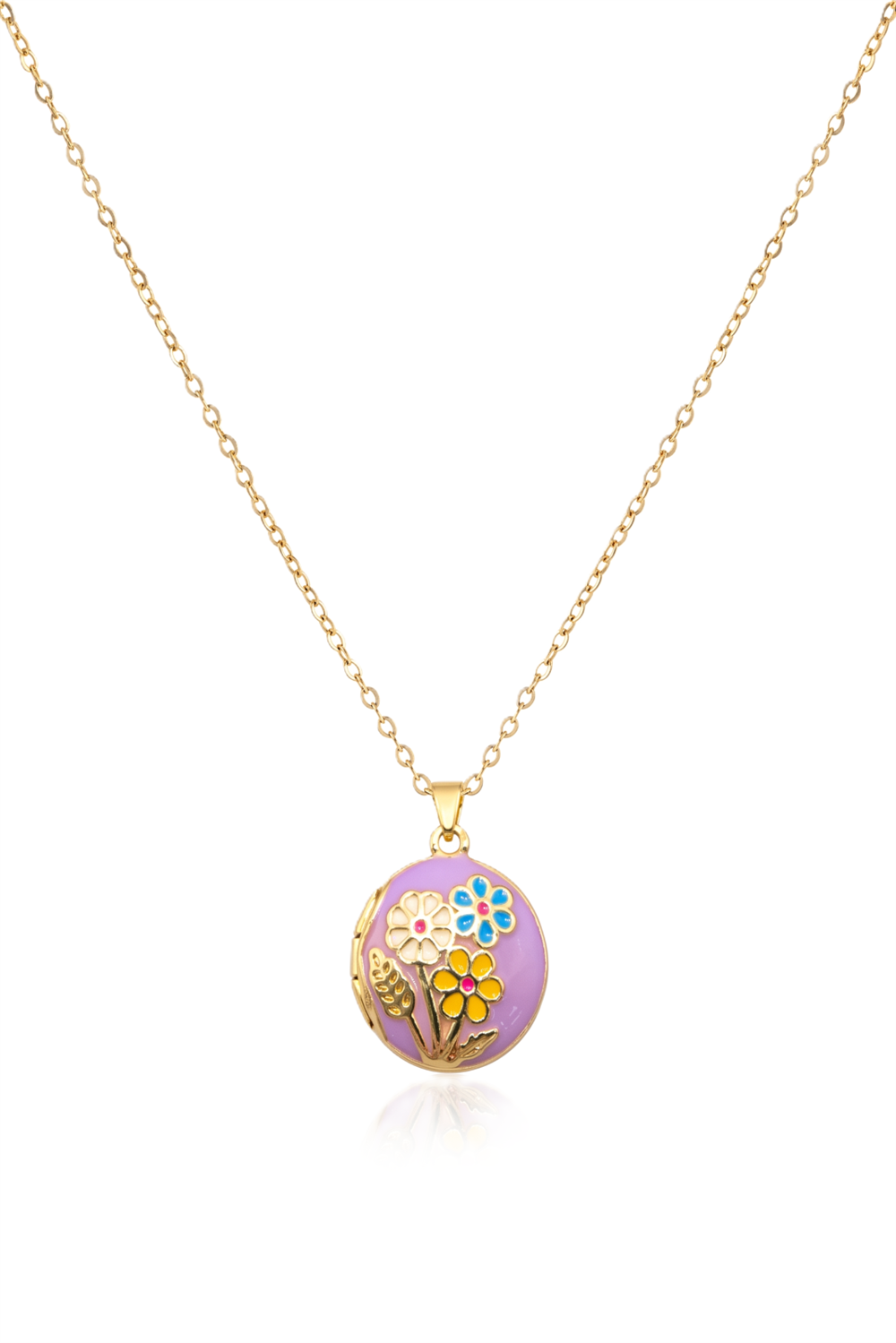 Çelik Kolye GOLD 45cm