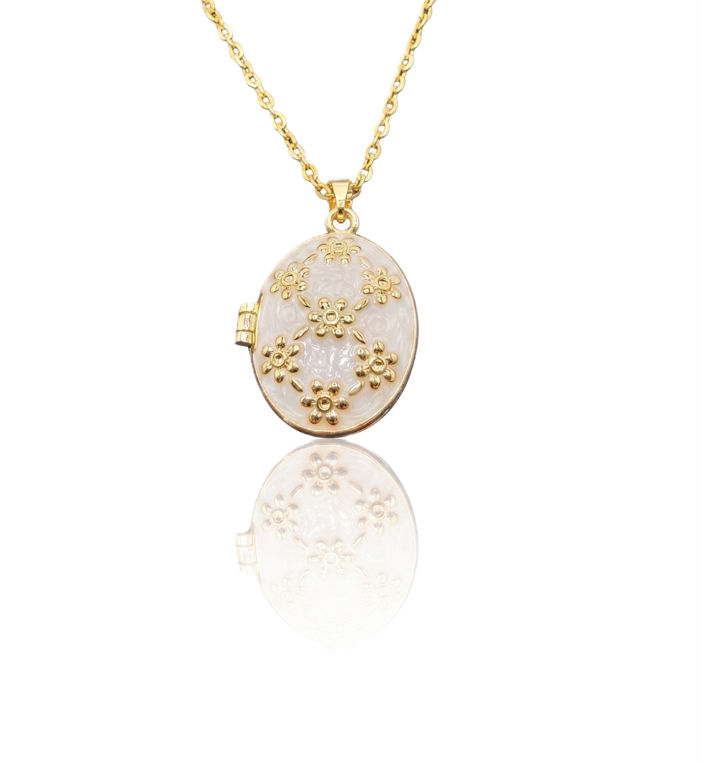 Çelik Kolye GOLD 45cm