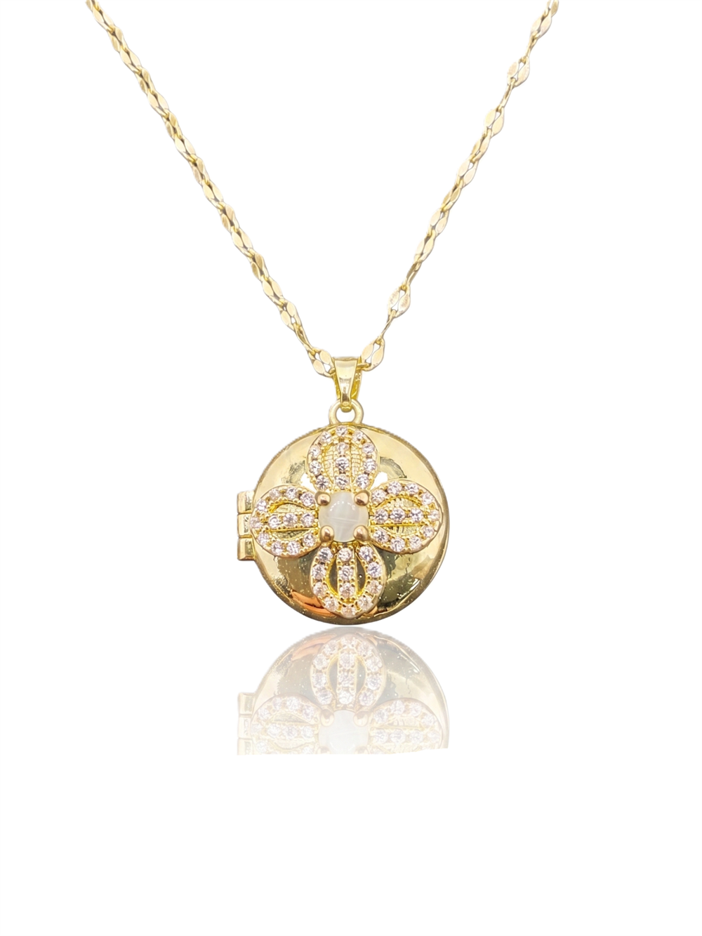 Çelik Kolye GOLD 45cm