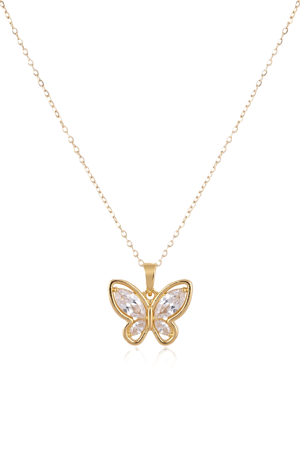 Çelik Kolye GOLD 45cm