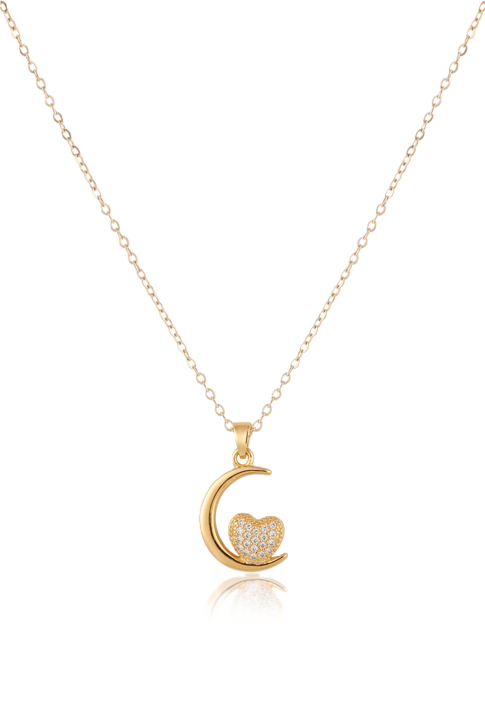 Çelik Kolye GOLD 45cm