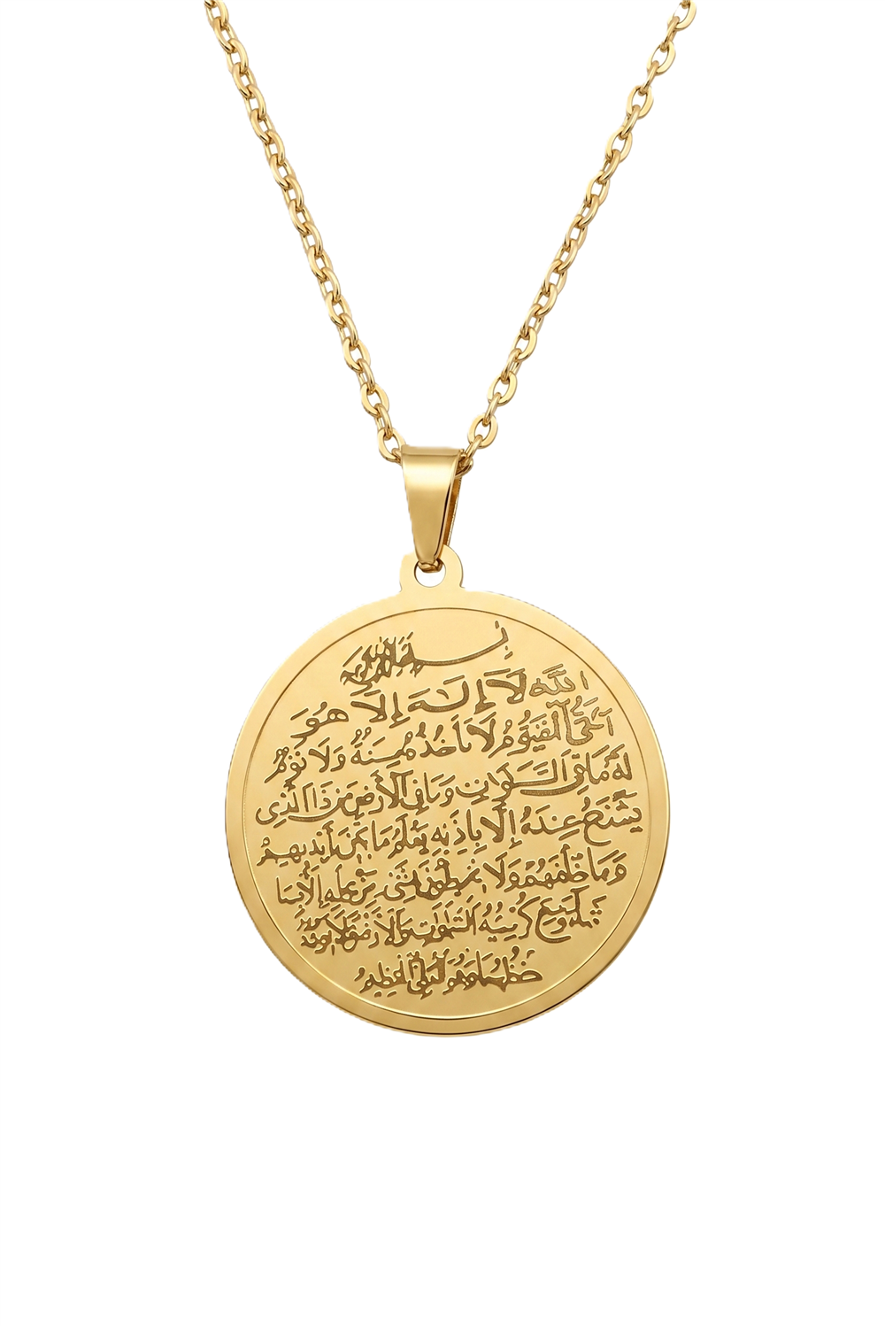 Steel Necklace GOLD 45cm