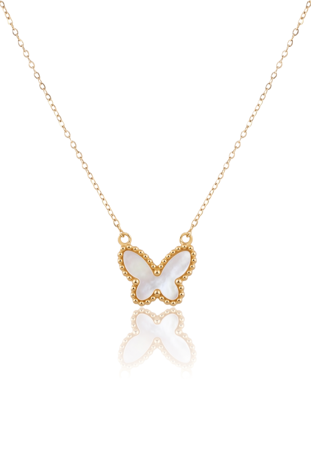 Çelik Kolye GOLD 45cm