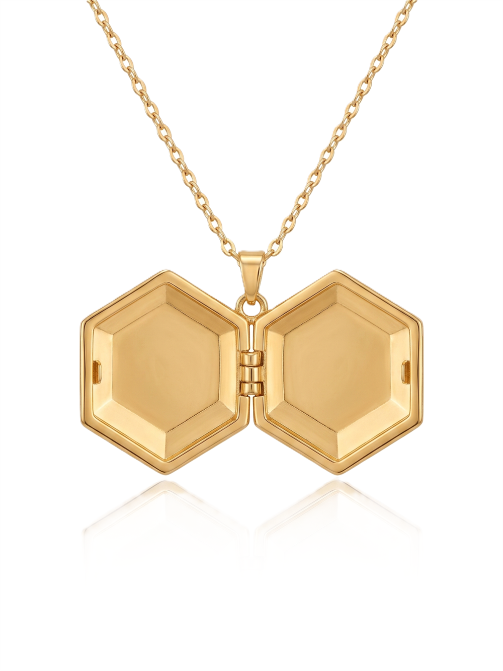 Çelik Kolye GOLD 45cm
