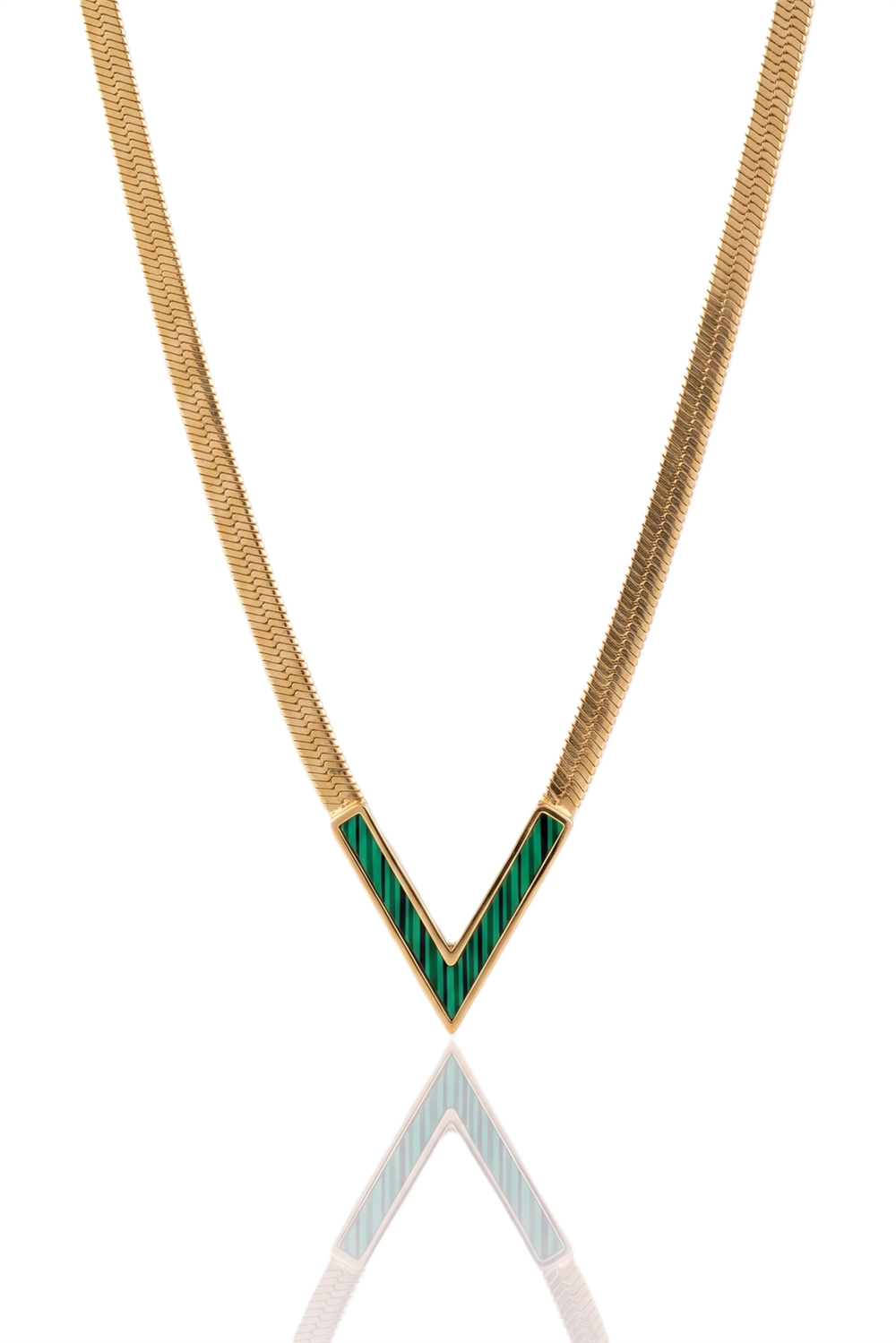 Çelik Kolye GOLD 45cm
