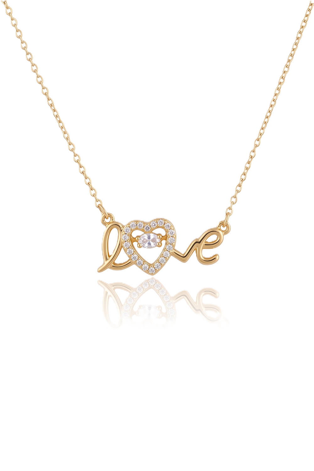 Çelik Kolye GOLD 45cm