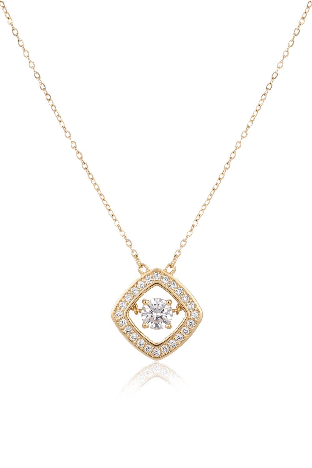 Çelik Kolye GOLD 45cm