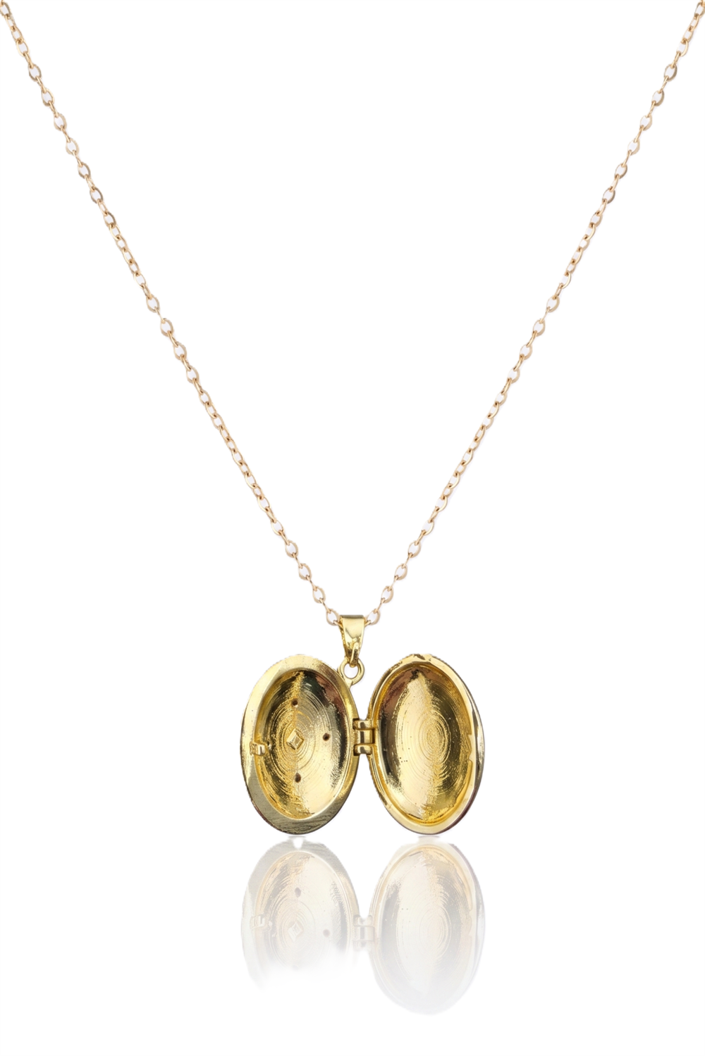 Steel Necklace GOLD 45cm