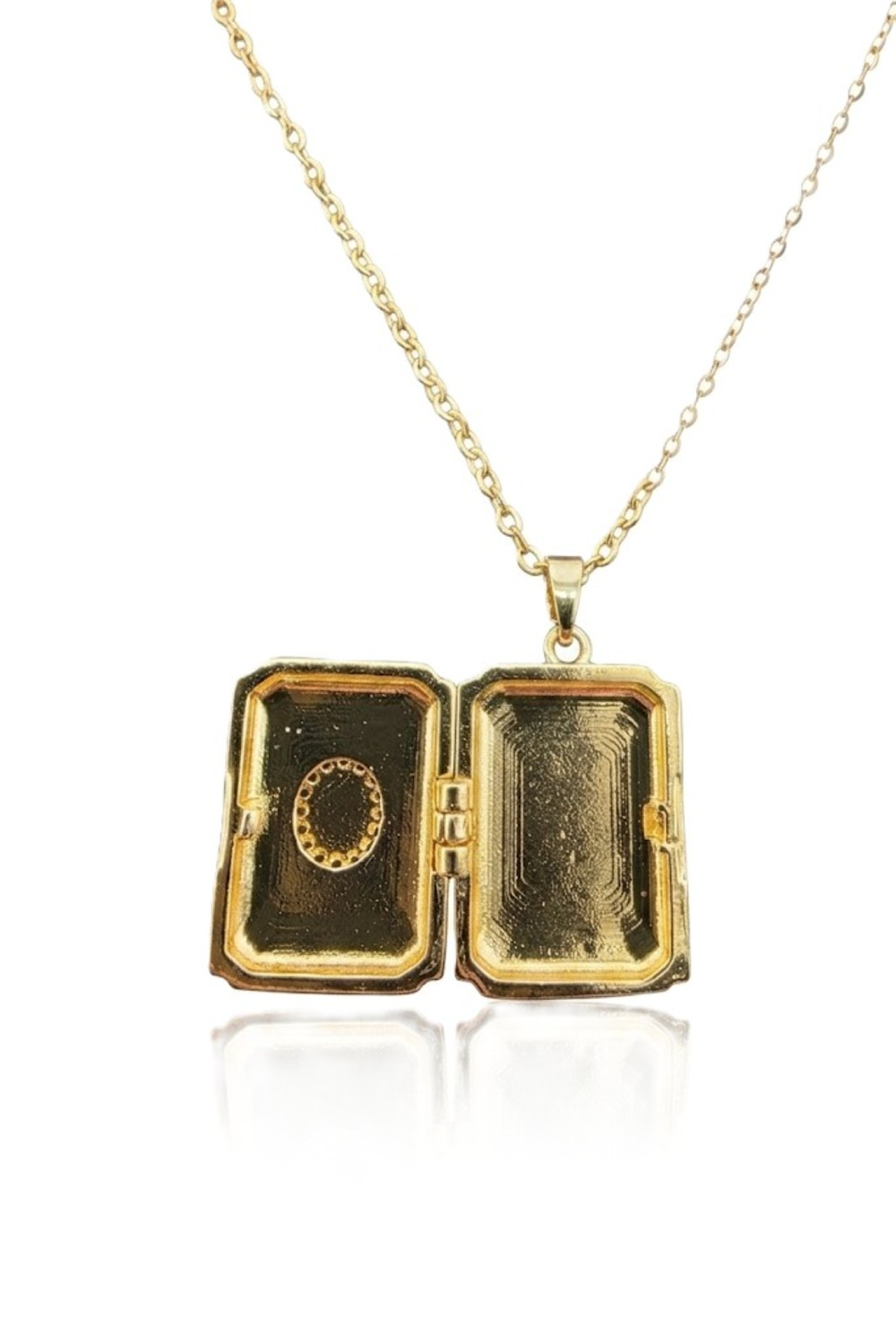 Çelik Kolye GOLD 45cm