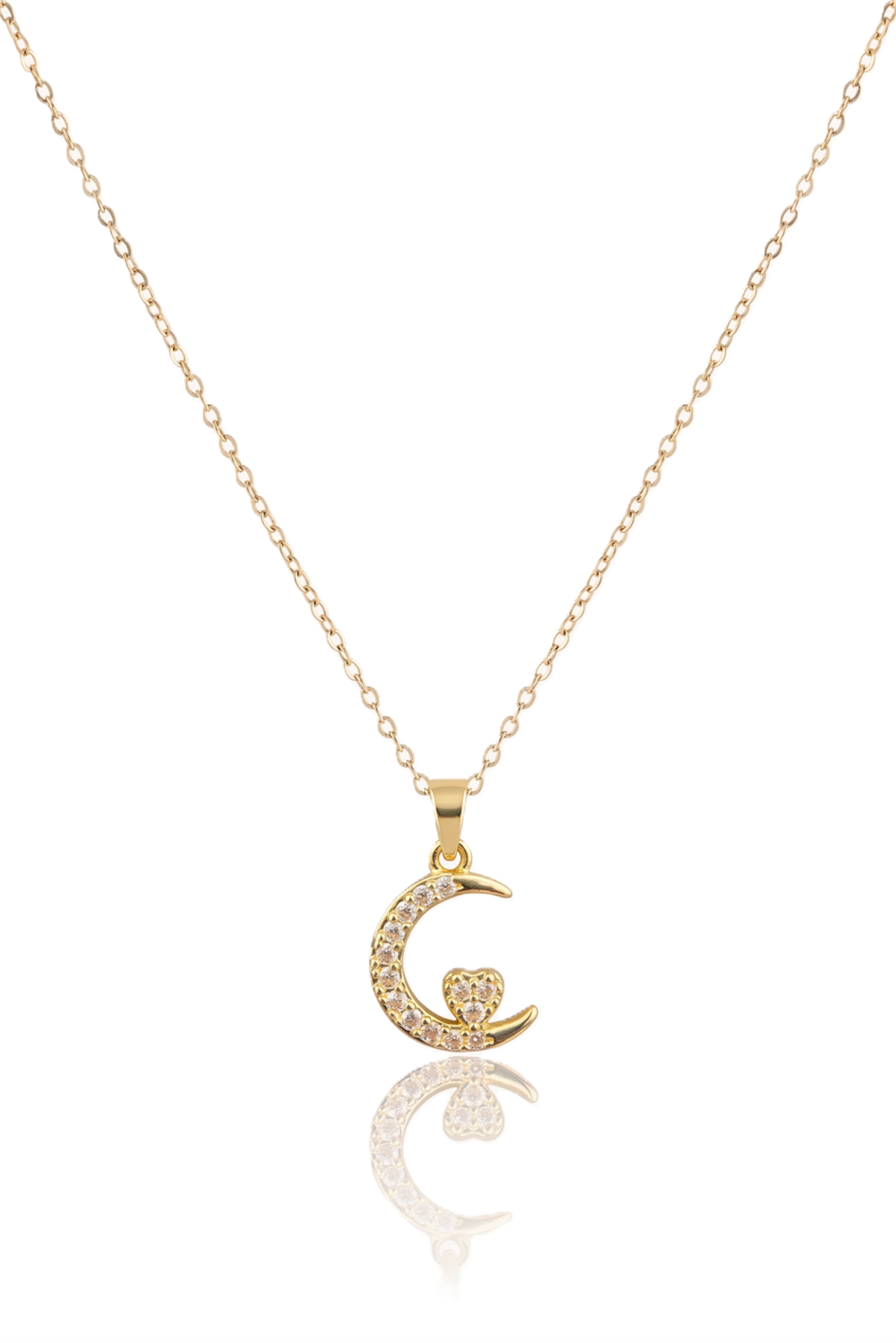 Çelik Kolye GOLD 45cm