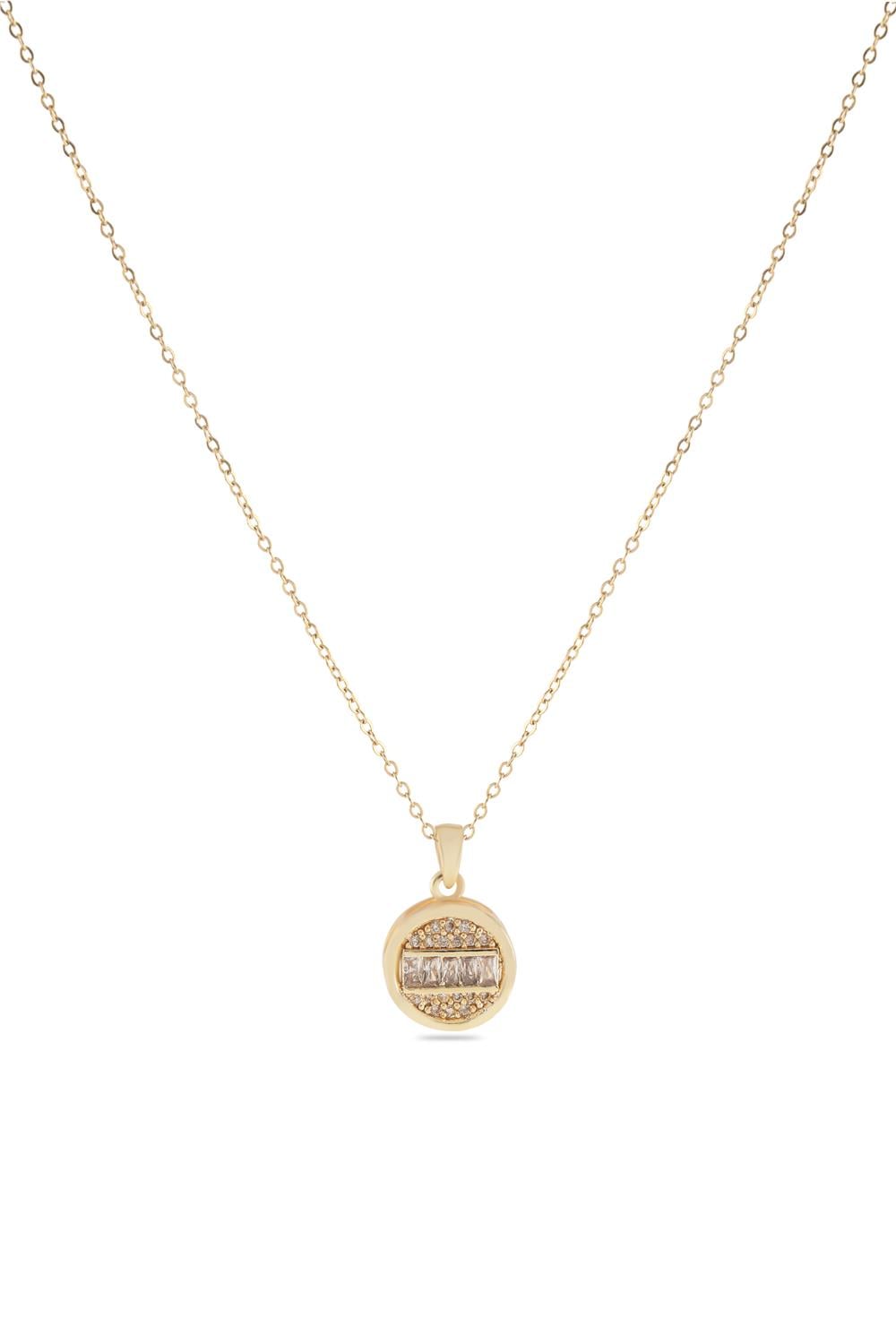 Çelik Kolye Gold 45cm