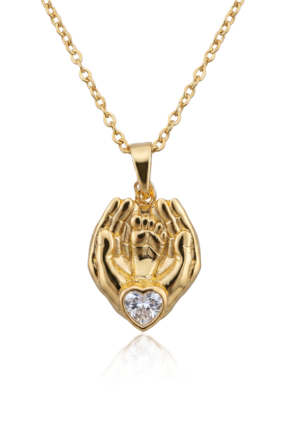 Çelik Kolye GOLD 45cm